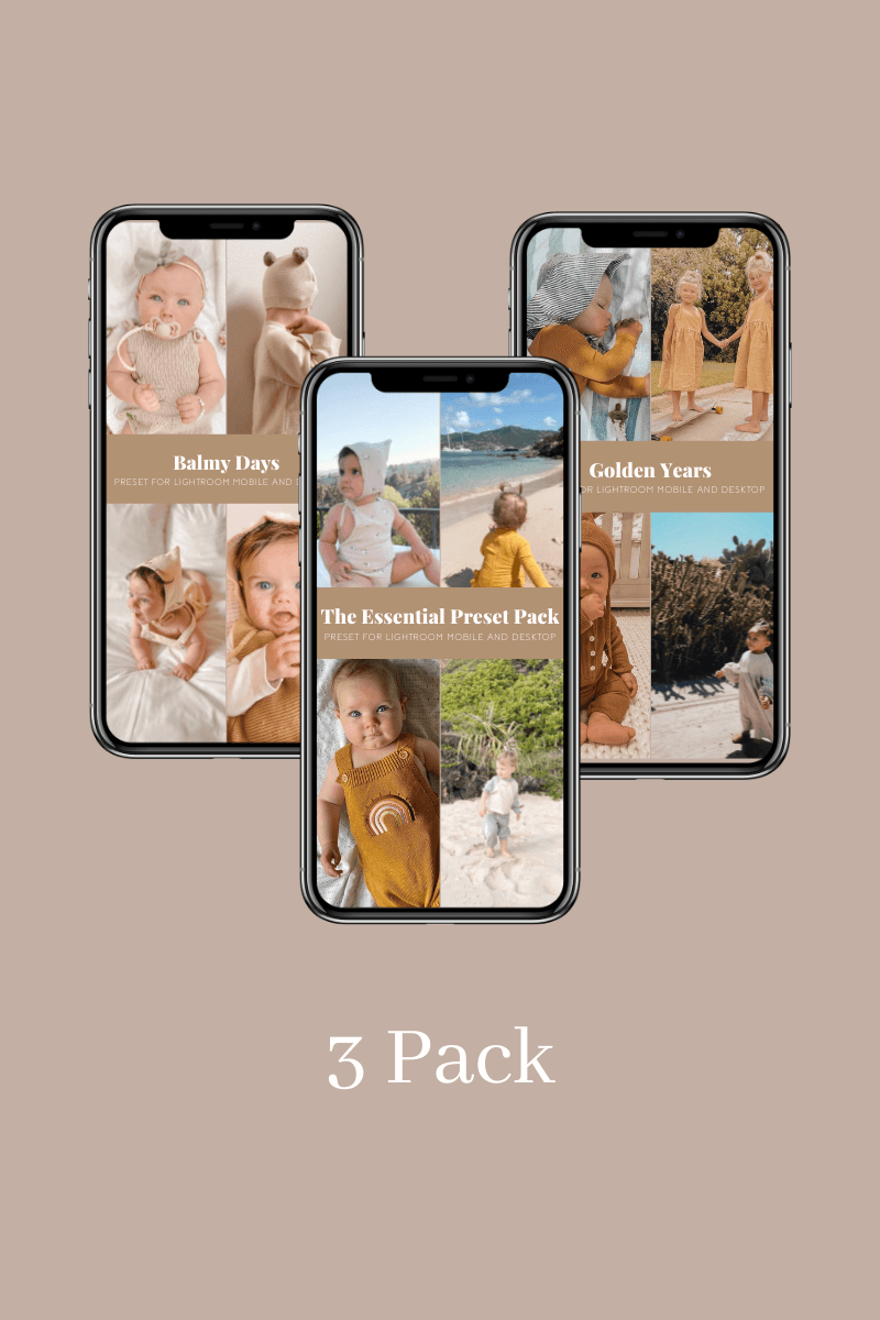 Photo Presets: Essentials Mobile Pack