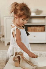 Mali Dress | milk - Wolfie Kids