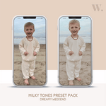 Milky Tones Preset Pack - Wolfie Kids