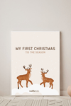 My first Christmas poster - Wolfie Kids