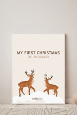 My first Christmas poster - Wolfie Kids