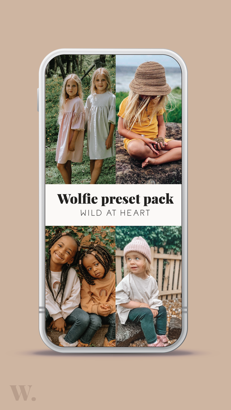 The ULTIMATE Wolfie Preset Bundle 4 Pack - Wolfie Kids