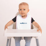 Wolfie Kids Embroidered Baby Bib - Wolfie Kids