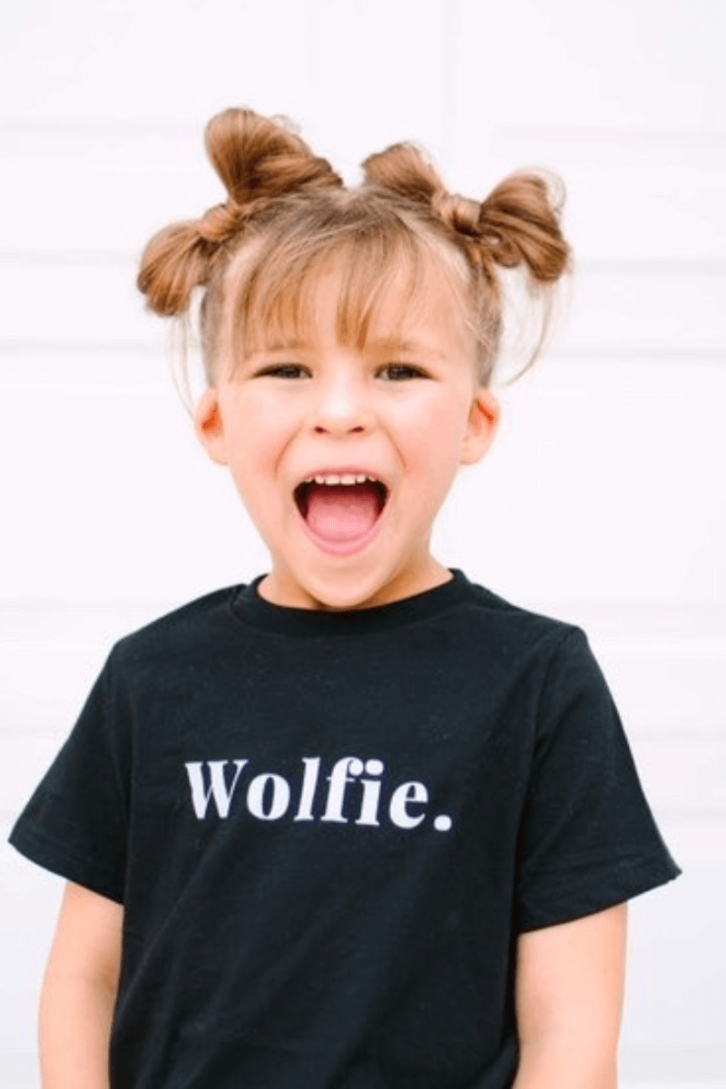Wolfie. Toddler Tee | 2yo - 6yo - Wolfie Kids