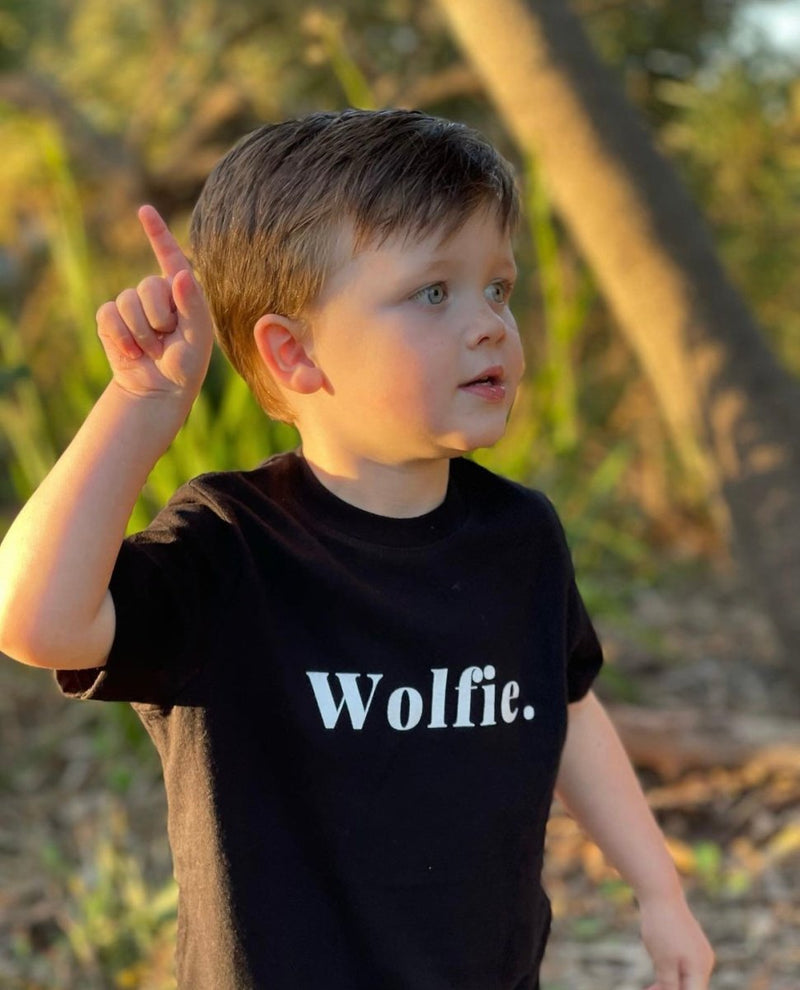 Wolfie. Toddler Tee | 2yo - 6yo - Wolfie Kids