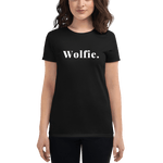 Wolfie. Womens short sleeve t-shirt - Wolfie Kids