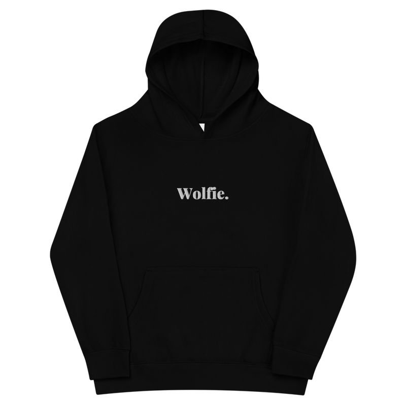Wolfie's unisex embroidered hoodie - Wolfie Kids
